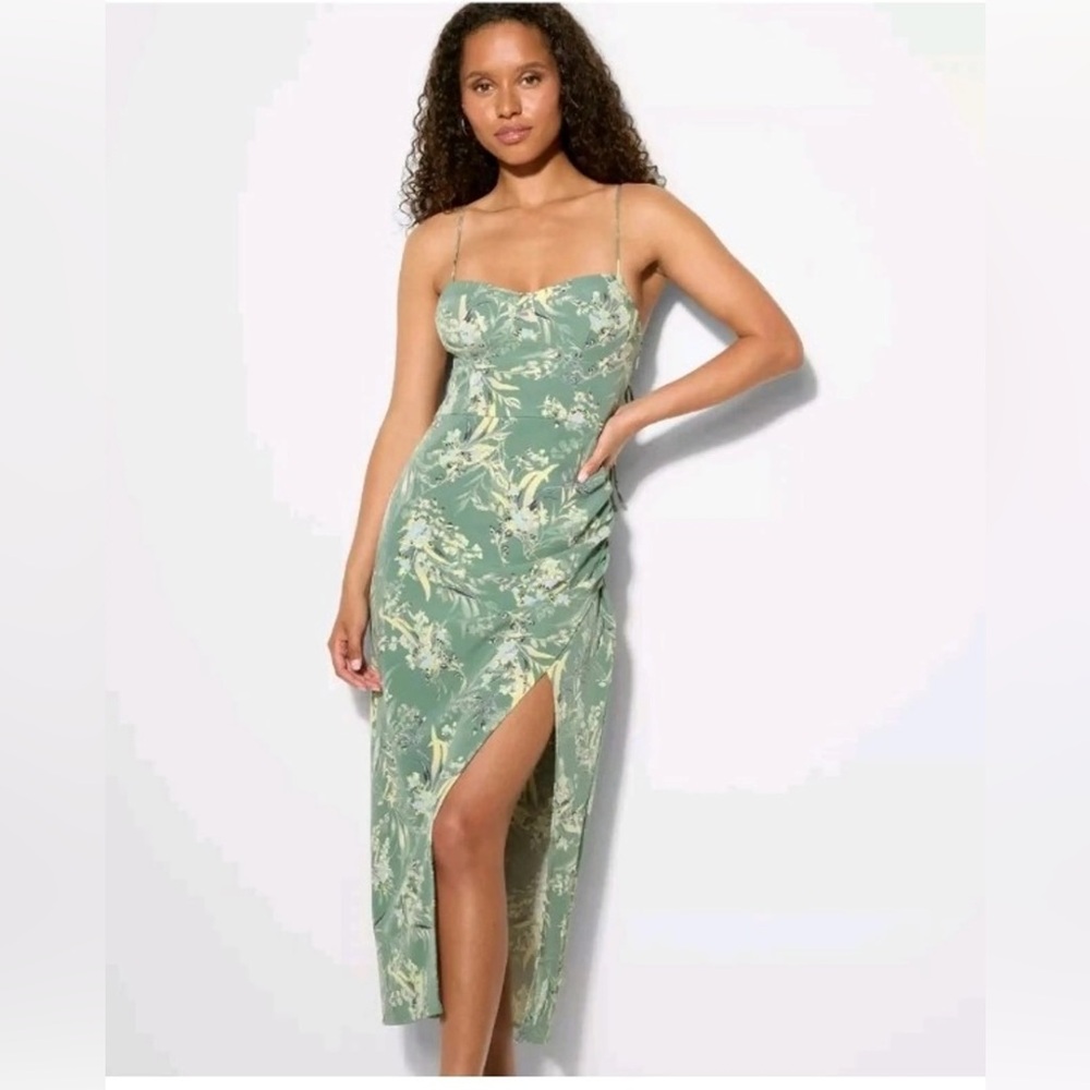 Womens Corset Midi Bodycon Dress - Wild Fable size M NWT